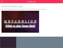 Tablet Screenshot of metahelion.com